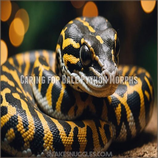 Caring for Ball Python Morphs