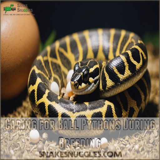 Caring for Ball Pythons During Breeding