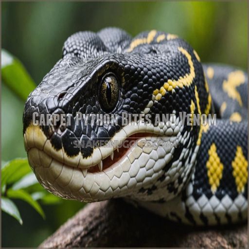 Carpet Python Bites and Venom