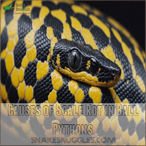 Causes of Scale Rot in Ball Pythons