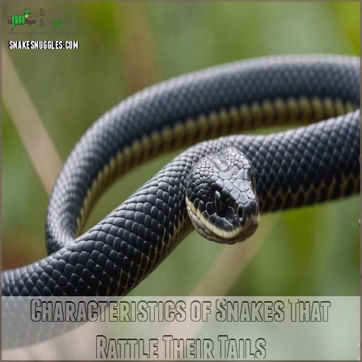 Characteristics of Snakes That Rattle Their Tails