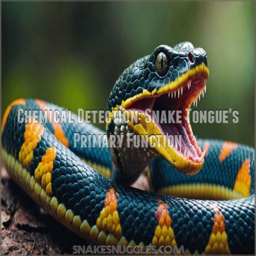 Chemical Detection: Snake Tongue