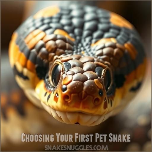 Choosing Your First Pet Snake