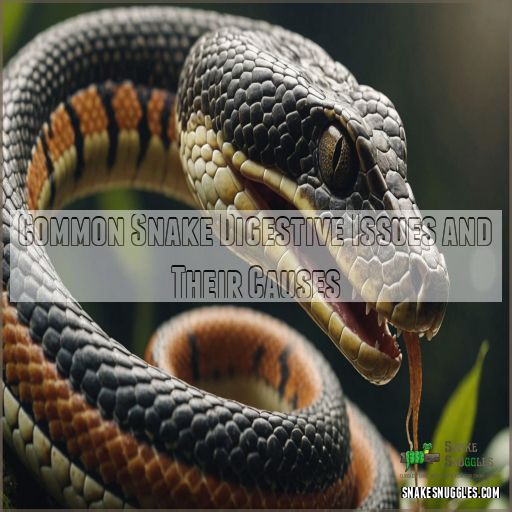 Common Snake Digestive Issues and Their Causes