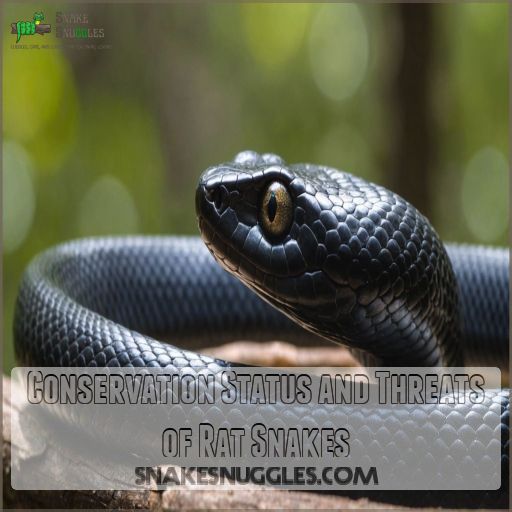 Conservation Status and Threats of Rat Snakes