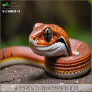 Corn Snake Feeding Schedule