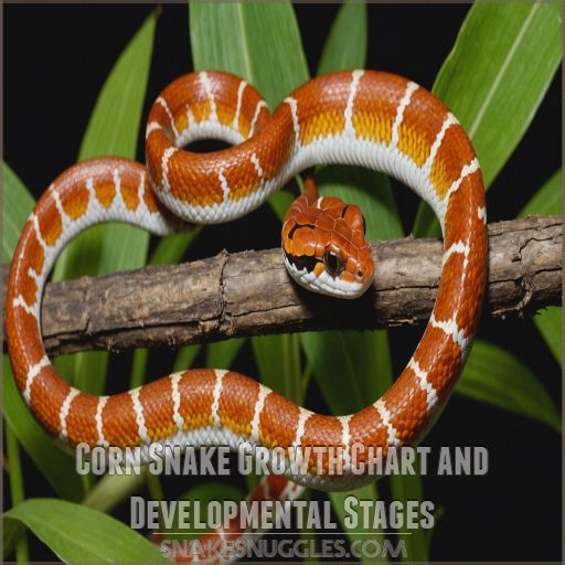 Corn Snake Growth Chart and Developmental Stages