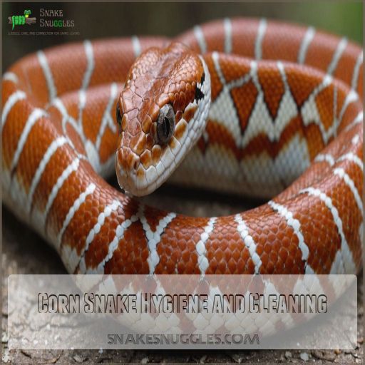 Corn Snake Hygiene and Cleaning