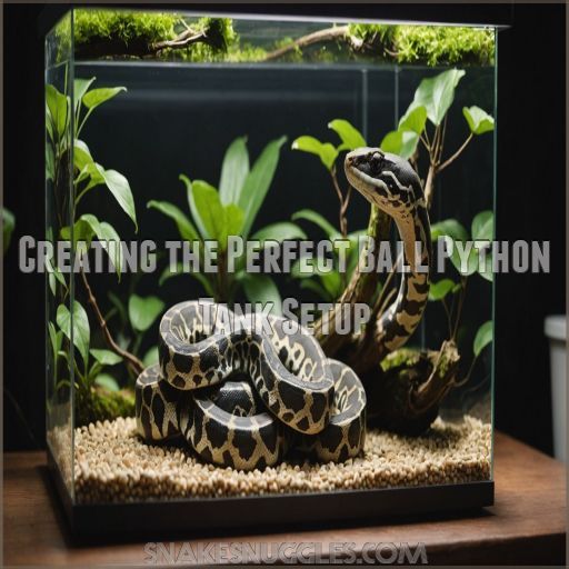 Creating The Perfect Ball Python Tank Setup