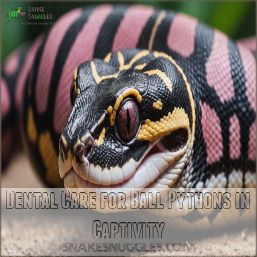 Dental Care for Ball Pythons in Captivity