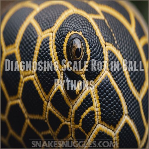 Diagnosing Scale Rot in Ball Pythons