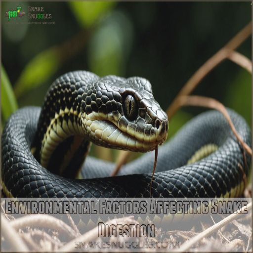 Environmental Factors Affecting Snake Digestion