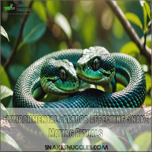 Environmental Factors Affecting Snake Mating Rituals