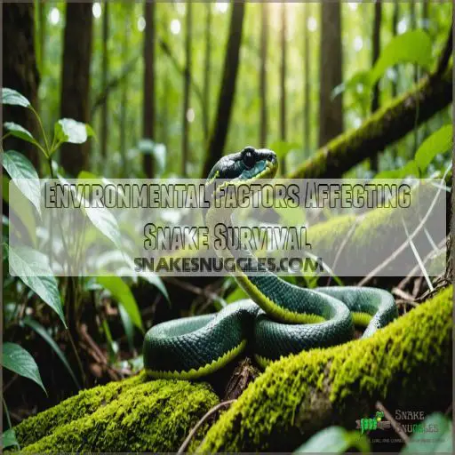 Environmental Factors Affecting Snake Survival