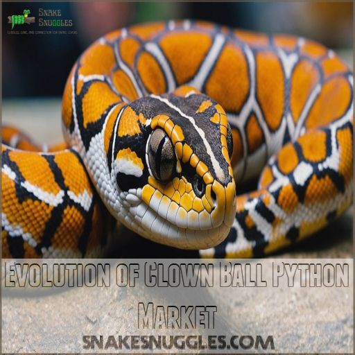 Evolution of Clown Ball Python Market