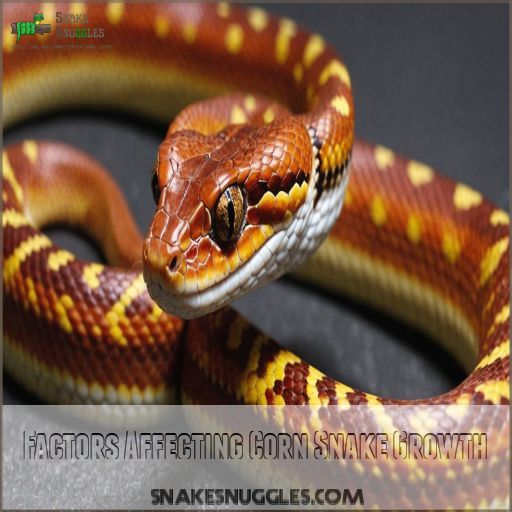 Factors Affecting Corn Snake Growth