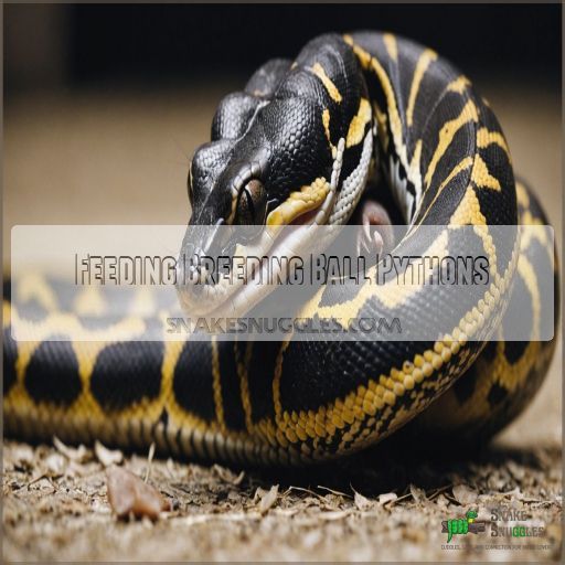 Feeding Breeding Ball Pythons