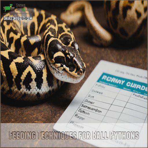 Feeding Techniques for Ball Pythons