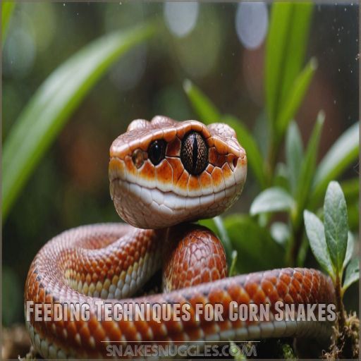 Feeding Techniques for Corn Snakes