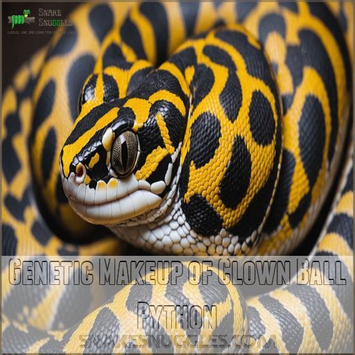 Genetic Makeup of Clown Ball Python