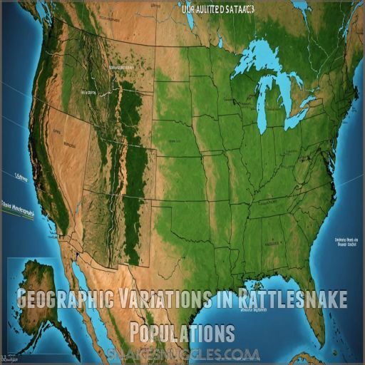 Geographic Variations in Rattlesnake Populations