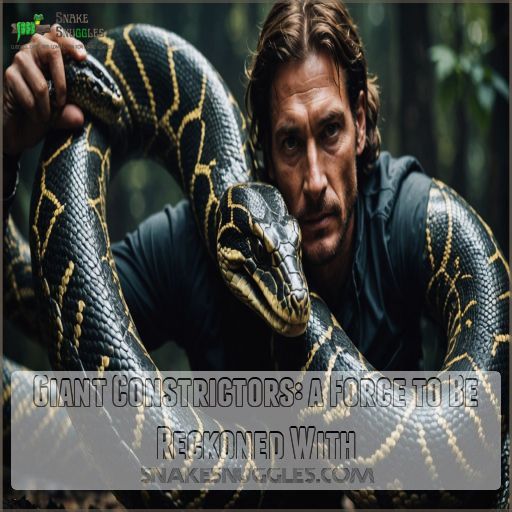 Giant Constrictors: a Force to Be Reckoned With