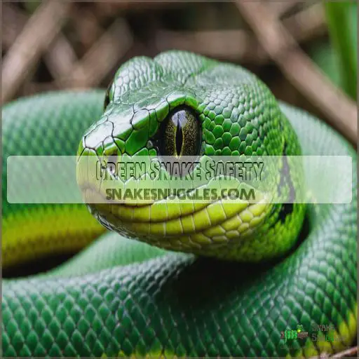 Green Snake Safety