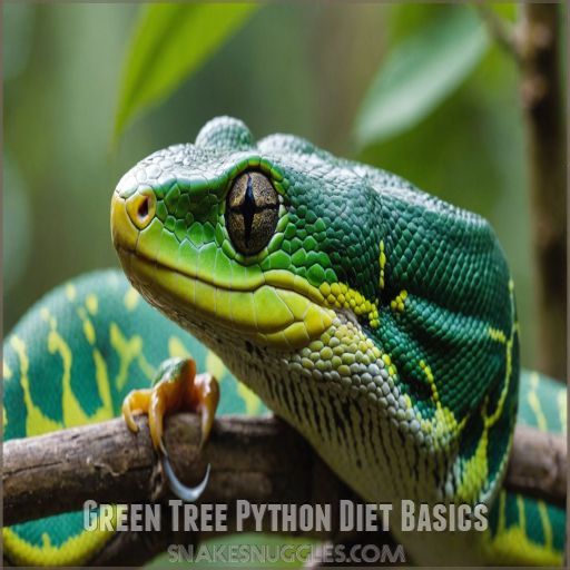 Green Tree Python Diet Basics