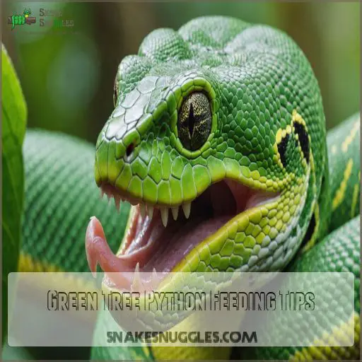 Green Tree Python Feeding Tips