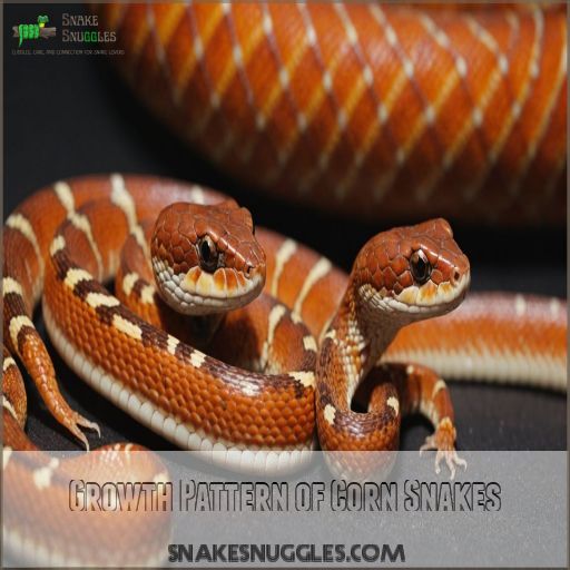 Growth Pattern of Corn Snakes