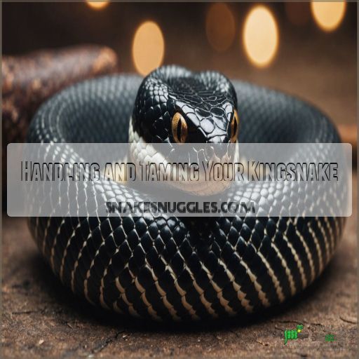 Handling and Taming Your Kingsnake