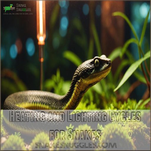 Heating and Lighting Cycles for Snakes