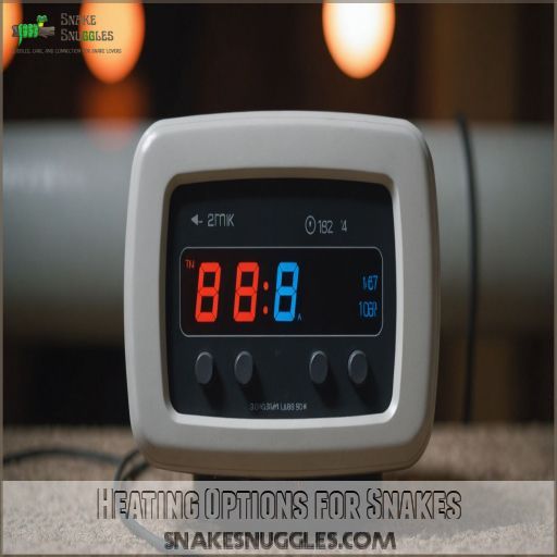 Heating Options for Snakes