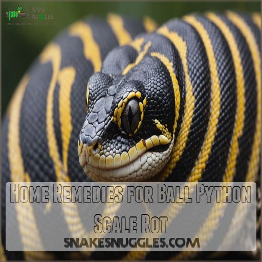 Home Remedies for Ball Python Scale Rot