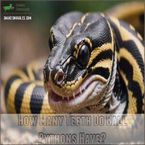 How Many Teeth Do Ball Pythons Have? The Surprising Answer