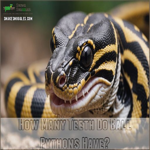 How Many Teeth Do Ball Pythons Have