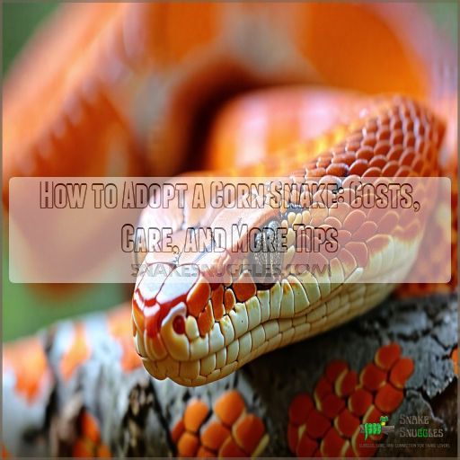 how to adopt a corn snake