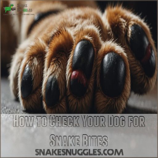 How to Check Your Dog for Snake Bites