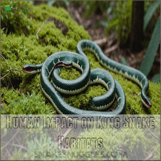 Human Impact on King Snake Habitats