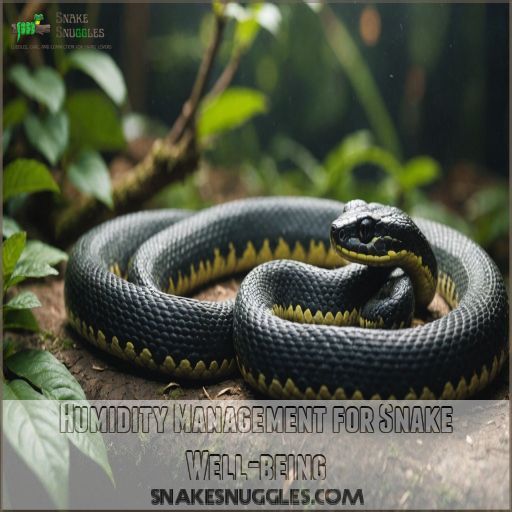 Humidity Management for Snake Well-being