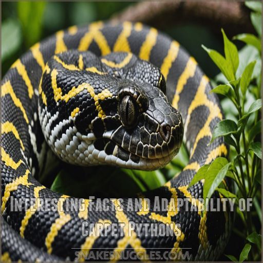 Interesting Facts and Adaptability of Carpet Pythons