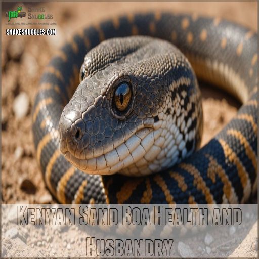 Kenyan Sand Boa Health and Husbandry