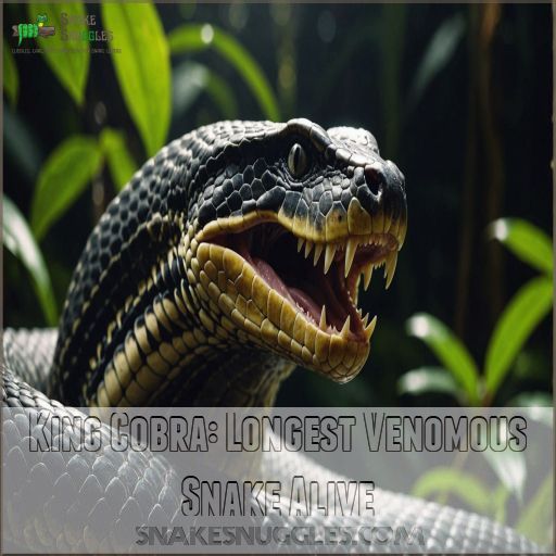 King Cobra: Longest Venomous Snake Alive