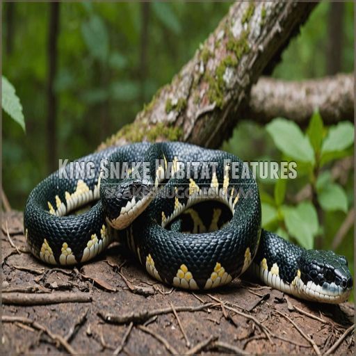 King Snake Habitat Features