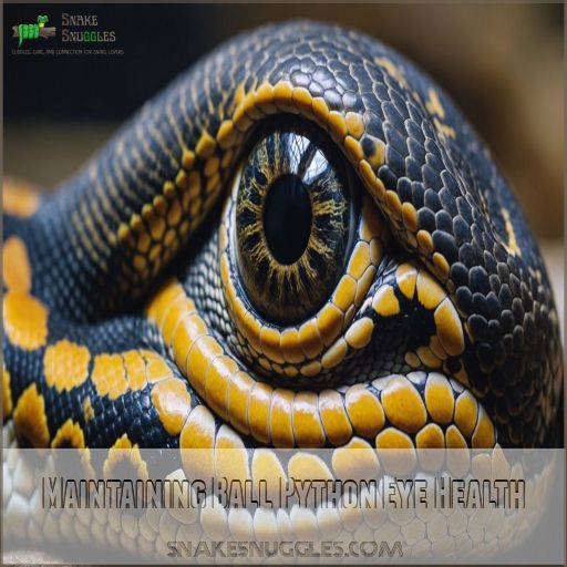 Maintaining Ball Python Eye Health