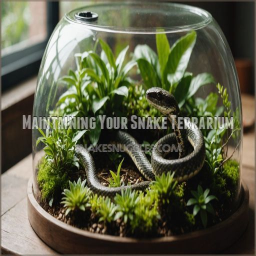 Maintaining Your Snake Terrarium