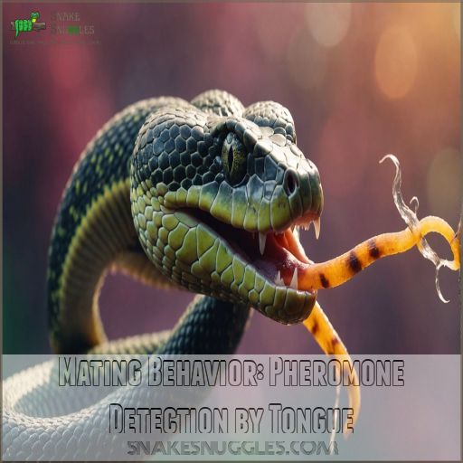 Mating Behavior: Pheromone Detection by Tongue