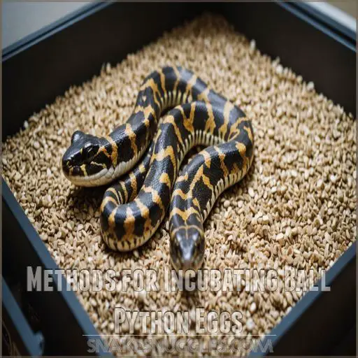 Methods for Incubating Ball Python Eggs