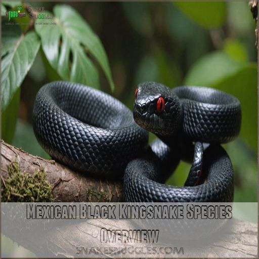 Mexican Black Kingsnake Species Overview