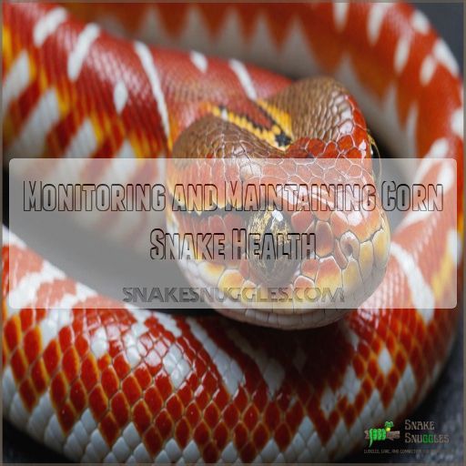 Monitoring and Maintaining Corn Snake Health